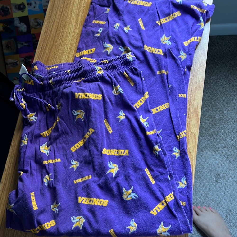 Vikings pajama bottoms 2XL